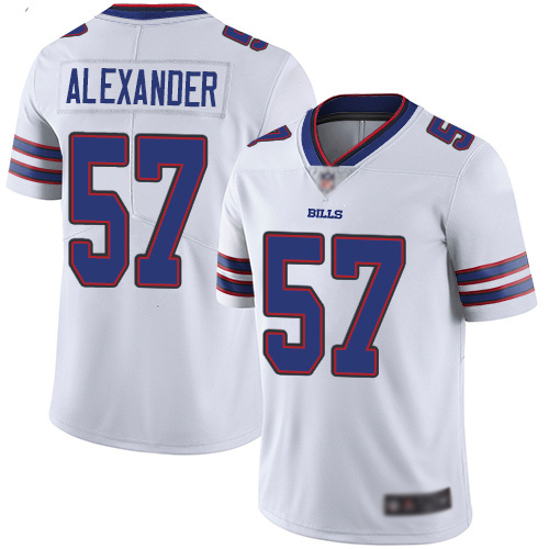 Men Buffalo Bills 57 Lorenzo Alexander White Vapor Untouchable Limited Player NFL Jersey